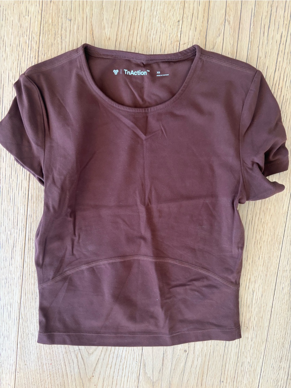 Seamless High-Waist Women’s Shorts in Deep Brown